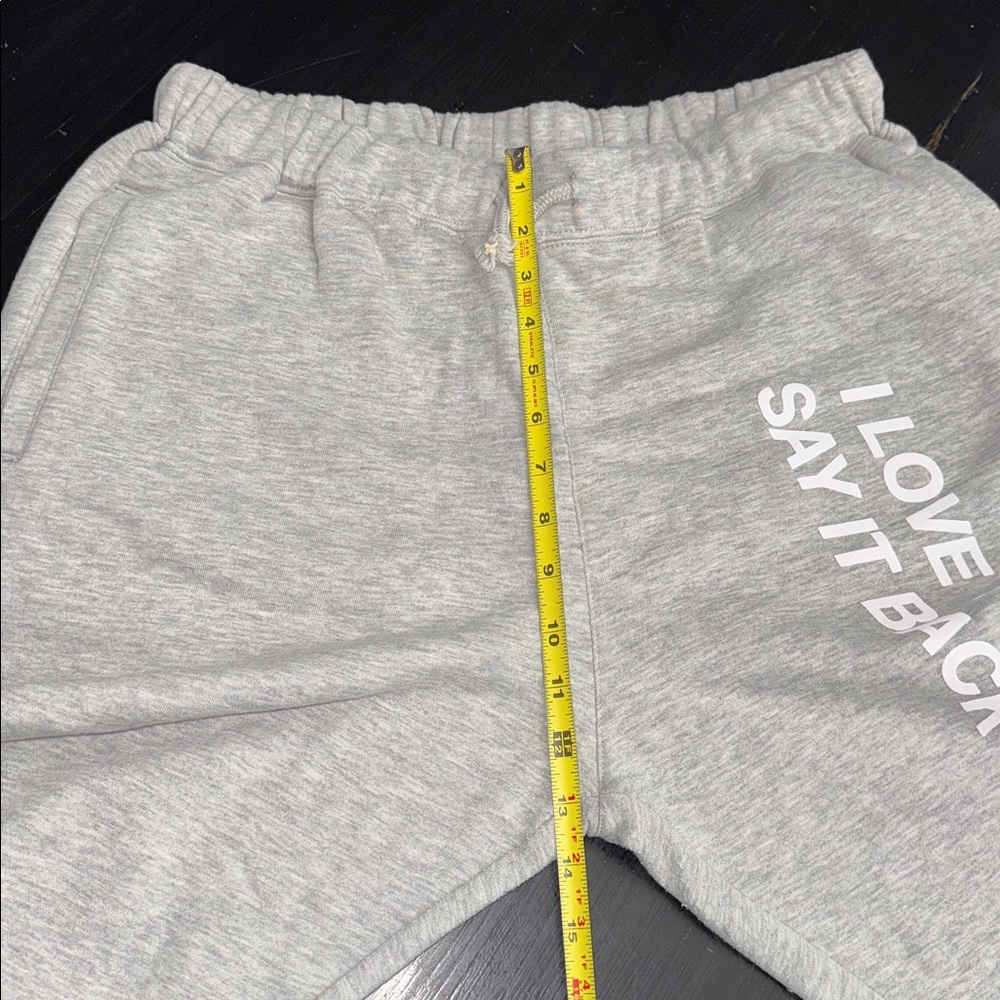 LONELY GHOST athletic gray fleece joggers. size XL. - Picture 7 of 11